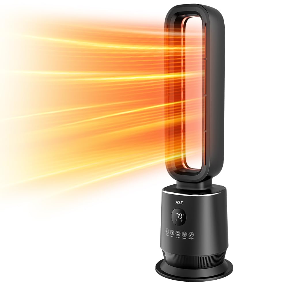 Amazon.com: ASZ Tower Space Heater Bladeless with Thermostat